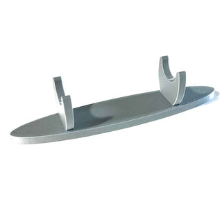 3D Printed Single Pen Display Stands. Silver