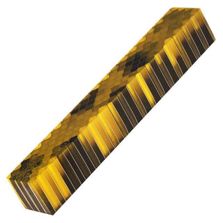 Aluminum Honeycomb Pen Blank - Black & Yellow