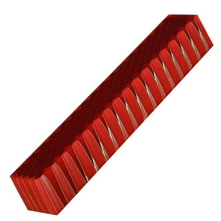 Aluminum Honeycomb Pen Blank - Red