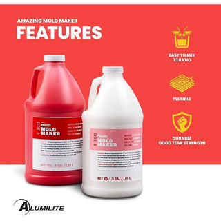 Amazing Mold Maker Silicone - 1 Gallon Kit