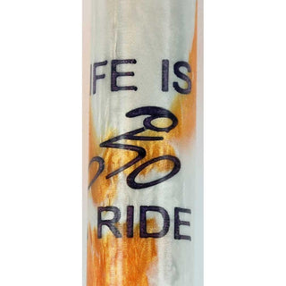 Athletes in Action Rotacrylic pen blank - Life is a Ride!
