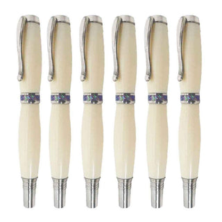 Band-It Stainless Pen Kit Starter Set - 6 Rollerball Pen Kits