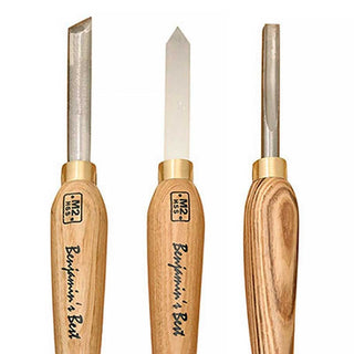 Benjamins Best HSS Pen Turning Chisel Set - (3 Piece)