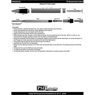 Big Ben EDC Click Pen Kits