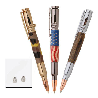 Bolt Action Pen Kit (30 Cal) Starter Pack - 3 Pen Kits