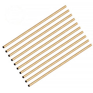 Brass Pen Tubes 10" x 7mm - Pack of 10