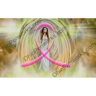 Breast Cancer Pen Blank - Sierra CLICK Pen Kits