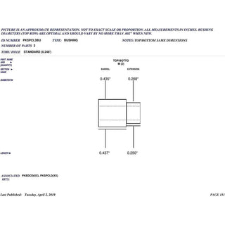 Bushings - DuraClick & Mini Sketch Pencil
