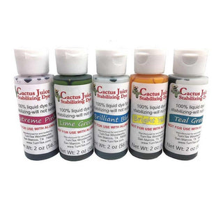 Cactus Juice Stabilizing Dye Sampler - (5 Bottles)
