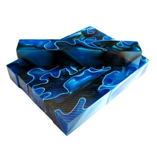 Caribbean Blue Acrylic Pen Blank