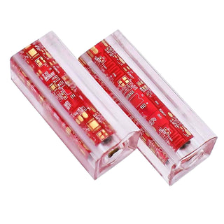 Circuit Board Pen Blanks - Cigar Pens. Red