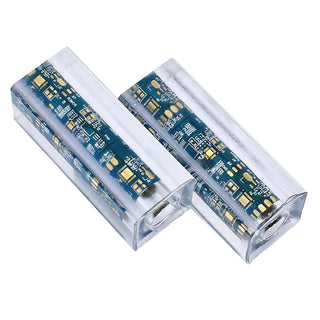 Circuit Board Pen Blanks - Cigar Pens. Teal
