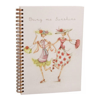 Clairefontaine Collections "Ladies Who Love Life" - Side Wirebound Notebook 6 x 8 ¼ Lined