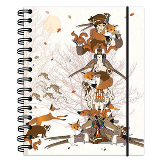 Clairefontaine Designer Notebooks "Mlle No" - Side Wirebound 4 3/4 x 6 Lined Assorted Covers