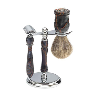 Classic Razor & Shaving Brush Stand Kits