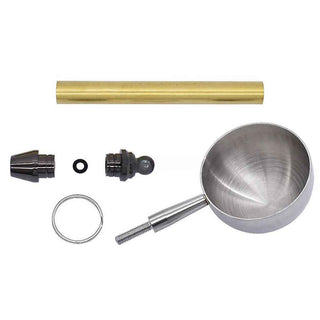 Brewmaster Coffee Scoop Kits. Large Gun Metal Parts.