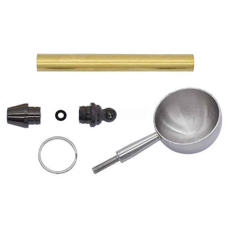 Brewmaster Coffee Scoop Kits. Small Gun Metal Parts.