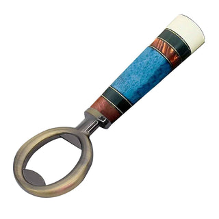 Compact Bottle Opener Kits. Made. In antique bronze