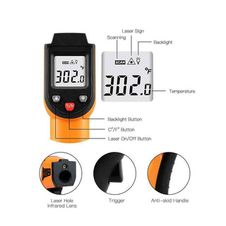 Digital Infrared Laser Temperature Gun AAA