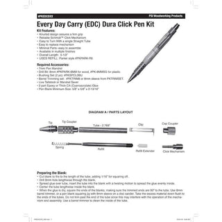 DuraClick EDC Pen Kits