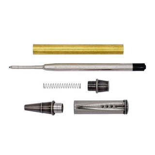 Editor Ballpoint Pen Kits Antque Pewter Parts