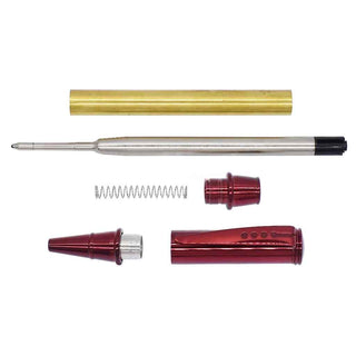 Editor Ballpoint Pen Kits. Red Parts