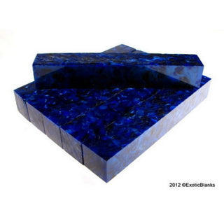 Electric Blue Acrylic Pen Blank AA-35
