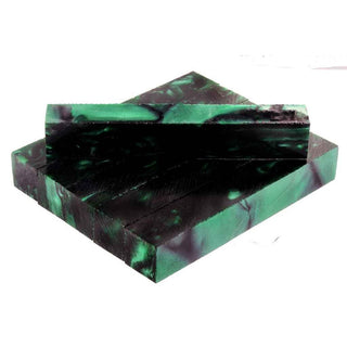 Emerald Swirl Acrylic Pen Blank