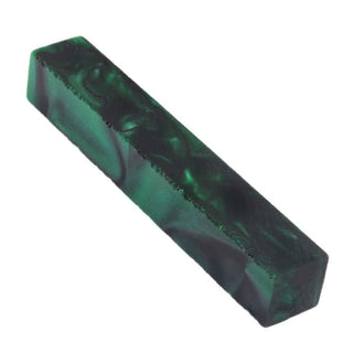 Emerald Swirl Acrylic Pen Blank