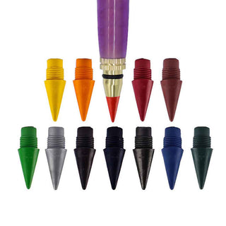 Everlasting Pencil Colored Refill Tips - 12 Pack. Alt Image