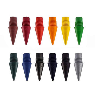 Everlasting Pencil Colored Refill Tips - 12 Pack