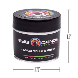 Eye Candy Glow In The Dark Pigment - Asagi Yellow Green
