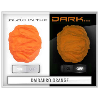 Eye Candy Glow In The Dark Pigment - Daidaiiro Orange