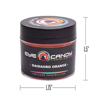 Eye Candy Glow In The Dark Pigment - Daidaiiro Orange
