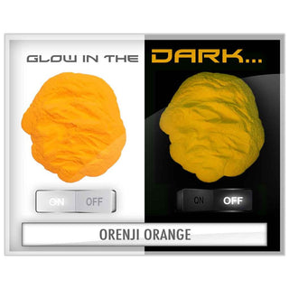 Eye Candy Glow In The Dark Pigment - Orenji Orange