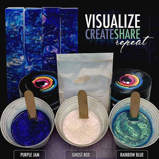 Eye Candy Pigments - Rainbow Blue