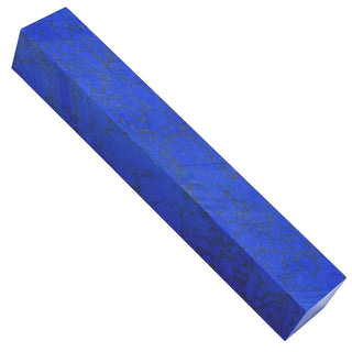 Faux-Stone Pen Blanks - Lapis With Gold Veins