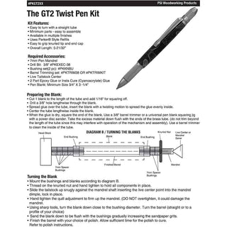 GT2 Ballpoint Pen Kits