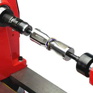 Infinitely Adjustable Ring Mandrel. On the Lathe