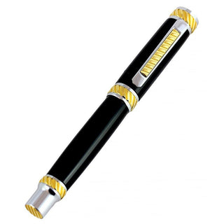 Jr. Abraham Rollerball Pen Kit with engraved gold accents and premium Schmidt 5888 refill. A refined, well-balanced pen kit ideal for executive gifts.