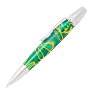 Kirinite Pen Blank - Green Bay Whirl