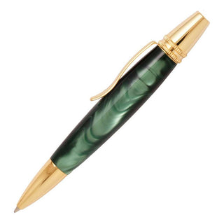 Kirinite Pen Blank - Green Pearl