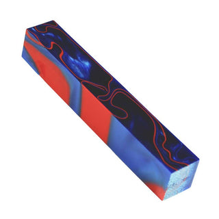 Kirinite Pen Blank - Vivid Blue