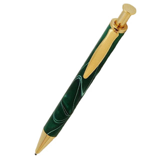 Long Clicker Pen Kits. Gold