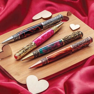 Love Ballpoint Pen Kits In A Group Setting