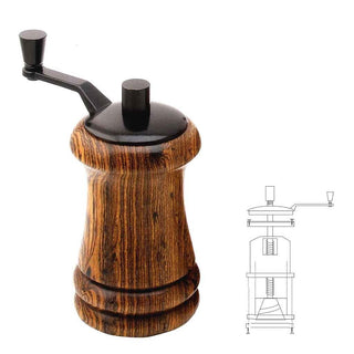 Mini Tabletop Salt & Pepper Mills