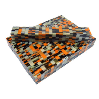Mosaic Acrylic Pen Blank - Coral Serenade