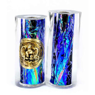 Navy Button & Opal FX V2 Pen Blanks - Jr II Series