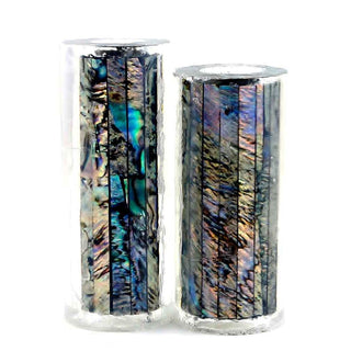 Paua Abalone Shell Pen Blank - Paua Heart - Jr II Series