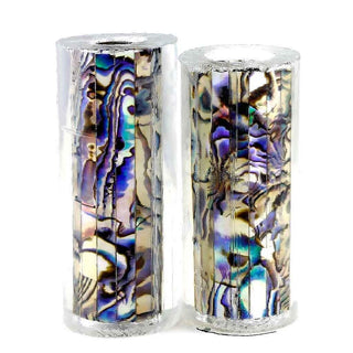 Paua Abalone Shell Pen Blank - White - Jr II Series